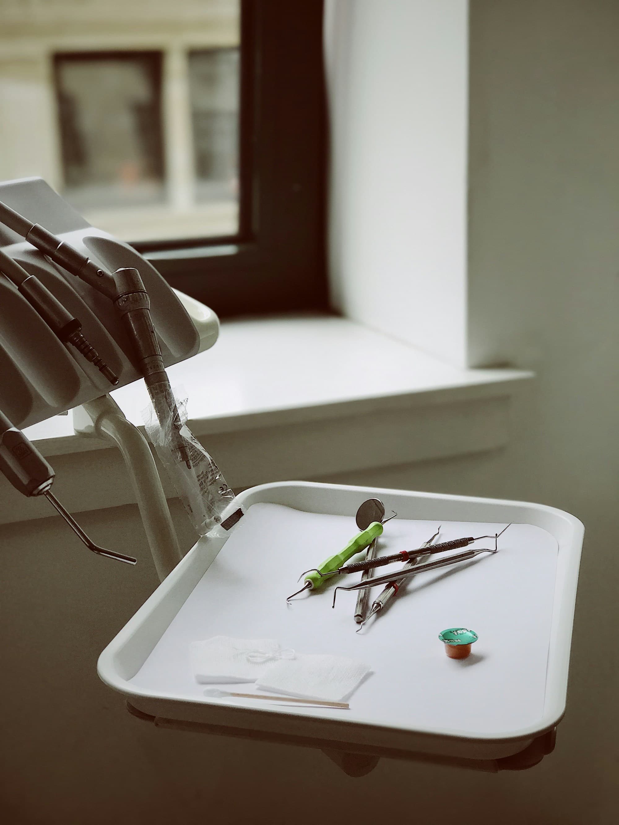 A hygiene room at Brightwell Dental Co.