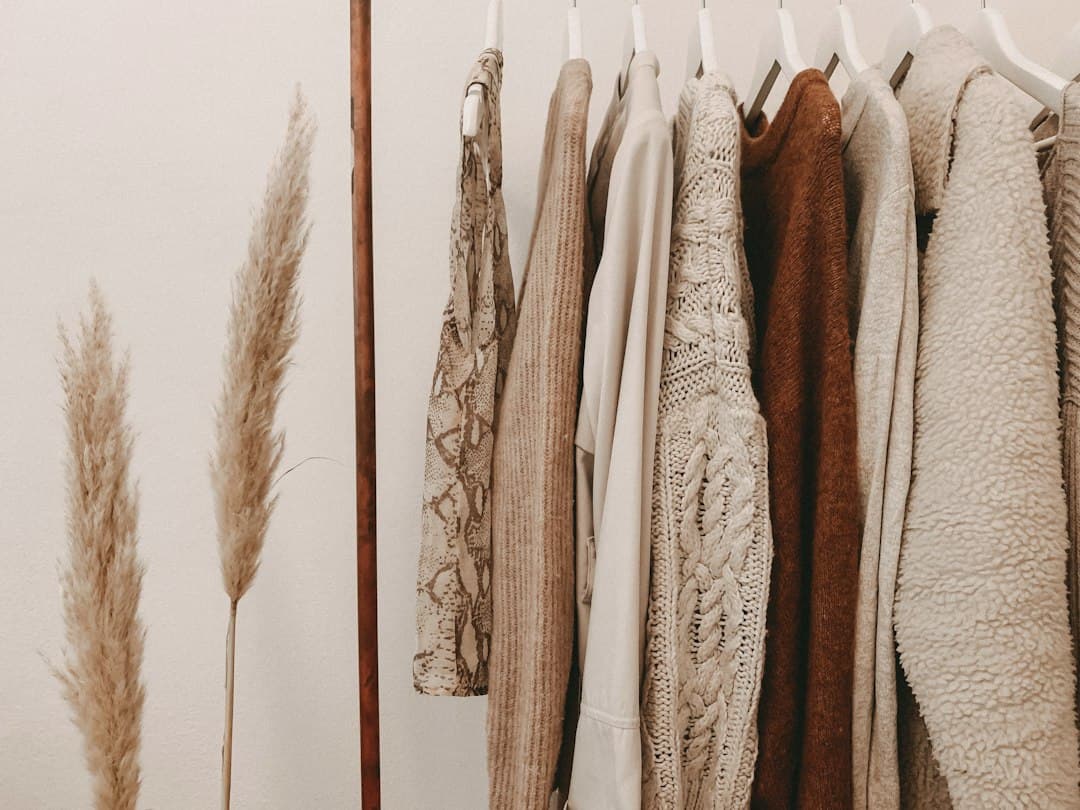 A rail of clothing at Marlowe & Rye