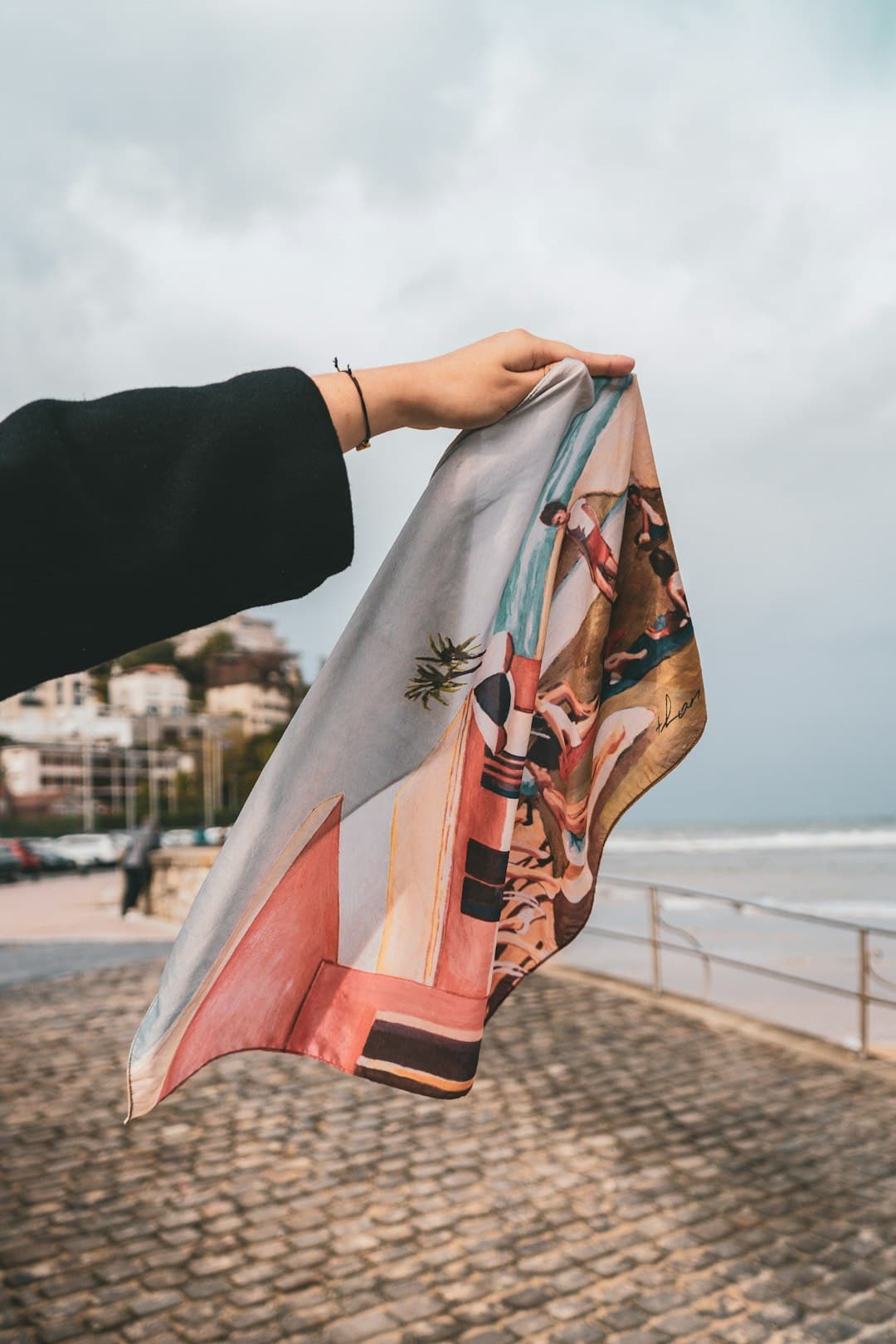 Wren Silk Scarf